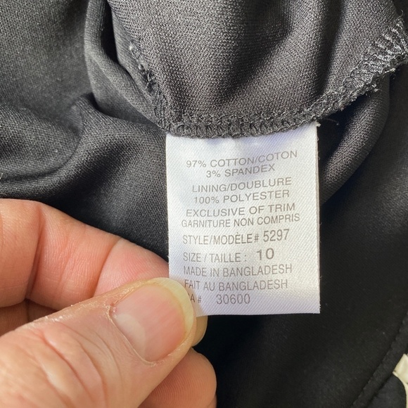 Jolie Black + White Floral Print Strapless Mini/Midi Pleated Dress Size 10 - Picture 7 of 15